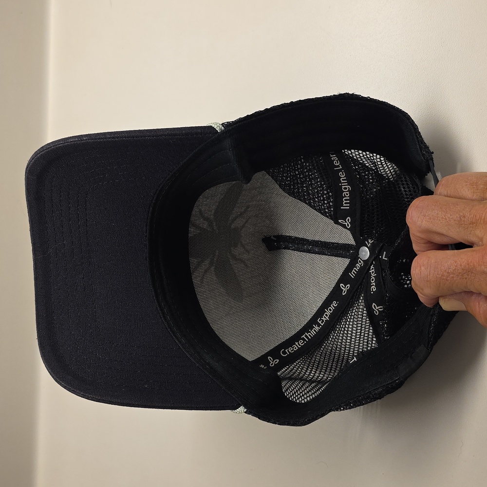 Prana Black and Gray Trucker Hat - Picture 2 of 4